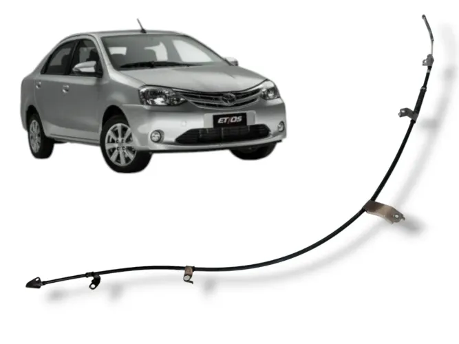 Cabo comando freio de mão Toyota Etios 2018 original