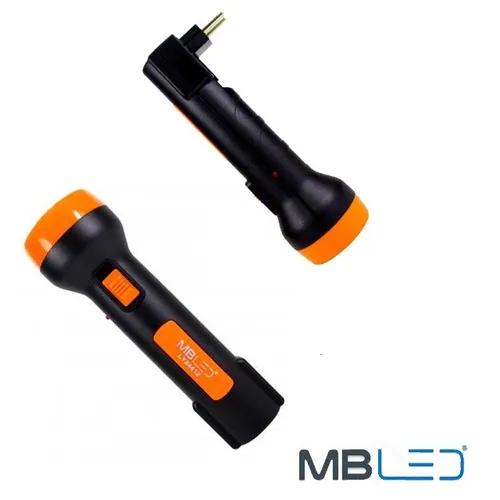 Lanterna LED Bateria Recarregável Bilvolt MBtech
