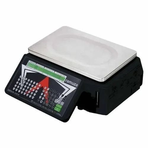 Balança eletronica etiquetadora 30 kg para açougue padaria e mercados