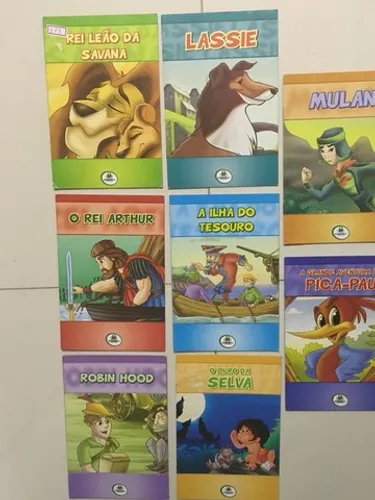 9 Livros infantis As grandes aventuras.