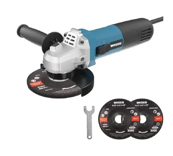 Esmerilhadeira Wesco 4.1/2Pol 720W C/3Disco 220V