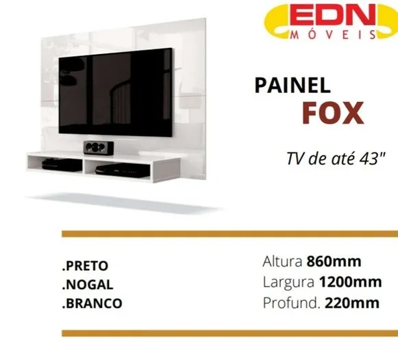 Painel Fox para TV de até 43'' **novo na caixa**