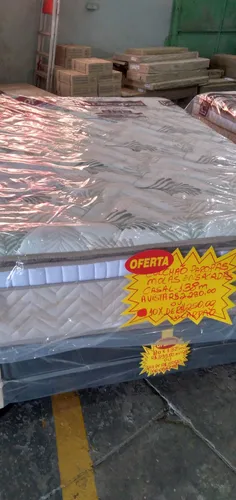 Promoção colchão Paropas casal molas ensacadas 1,38m em 10x no cartão! Pronta entrega!