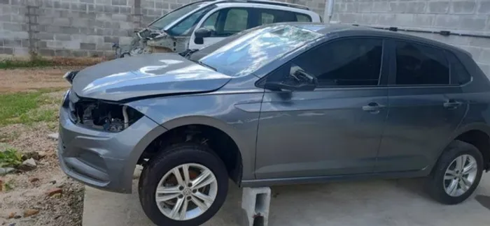 Sucata Vw Polo 1.0 12v 43.010km Rodados Para Retirada Peças