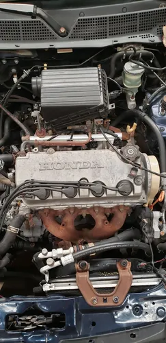 MOTOR PARCIAL HONDA CIVIC 1.6 16V D16Y7 98 99 2000 base de troca 