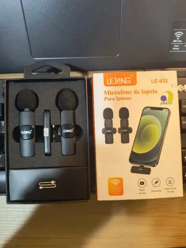 Microfone Lapela para iPhone (aceito trocas)