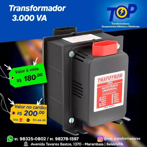 Transformador Ar condicionado 3000 va 