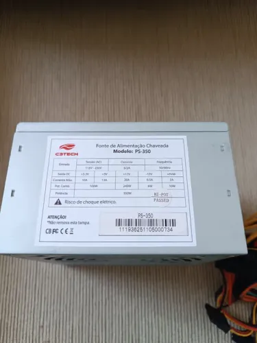 Fonte de Alimentação Chaveada PS-350 C3TECH 350W