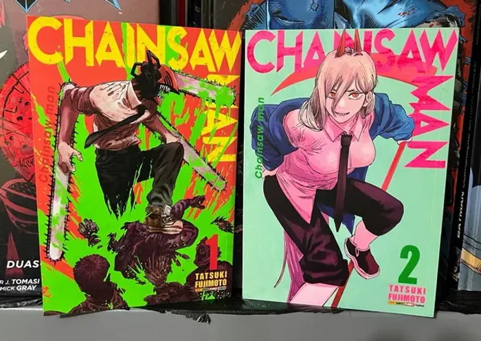 Chainsaw man volumes 1 e 2
