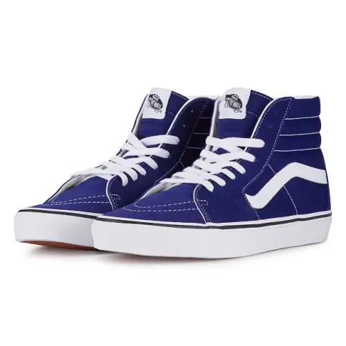 Tênis Vans Sk8 Hi Color Theory Beacon Blue Unissex.