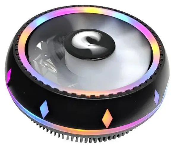 Air Cooler Rise Mode G200 120mm Led Rainbow Intel/AMD LGA1200/1366/775 | AM4 - WZetta