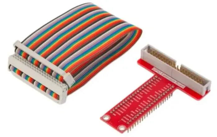 Placa De Extensão T Gpio Raspberry Pi + Cabo 40 Pinos Arduino Automação COD-CP582  