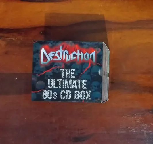 Box 8CDs lacrados Destruction 80 90