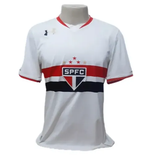 Camisa São Paulo Under Armour 2015 Futebol Paulista Branca 