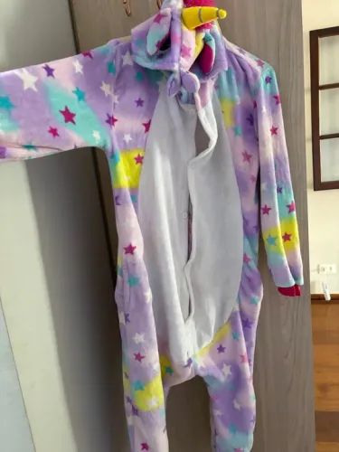 Pijama macacão unicórnio 