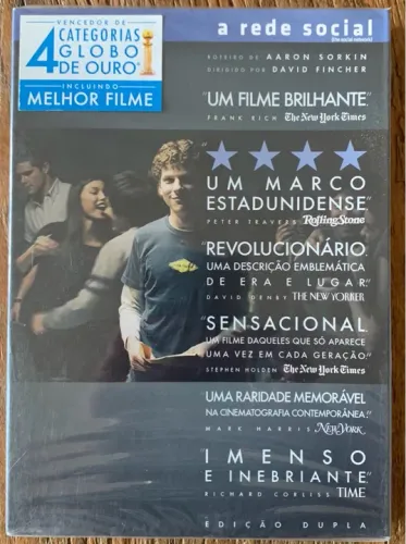 A Rede Social - DVD DUPLO