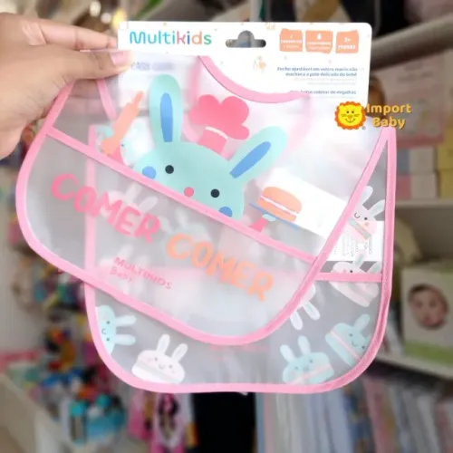 Kit Babador 2 Unidades Multikids Baby