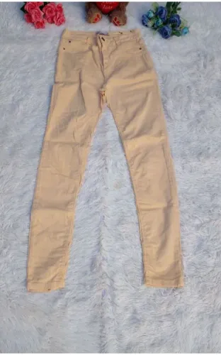 Calça Amarela Skinny Blue Steel