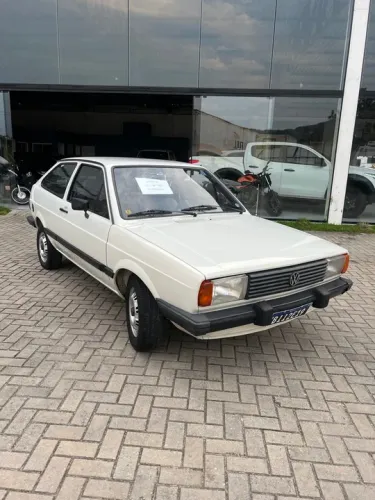 VW Gol BX 1986 Placa Preta