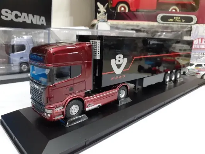 Miniatura Scania R730 Topline V8 Edition 1/50 Tekno na caixa