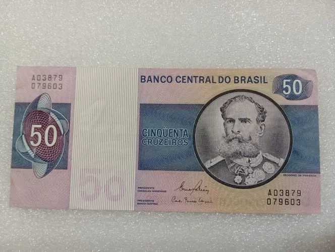 Cédula 50 Cruzeiros - 1980