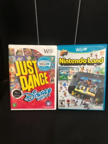 Nintendo Land (Wii U) + Just Dance Disney Party (Wii) 1 Lacrado!