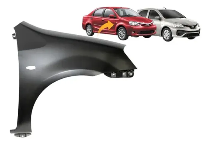 Paralama Toyota Etios Lado Direito Com Furo Pisca 2013 A 21