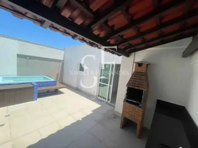 Tijuca - Rua Martins Pena - Cobertura duplex 3 suítes, espaço gourmet, 1 vaga.