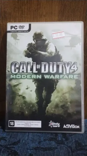 Jogo PC Call of Duty 4 Moderna Warfare - Nova Iguaçu 