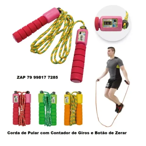 Corda De Pular Com Contador Exercícios Atividades
