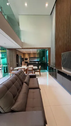 CASA DE LUXO MOBILIADA E CLIMATIZADA PARA ALUGAR NA CIDADE ALPHAVILLE CE