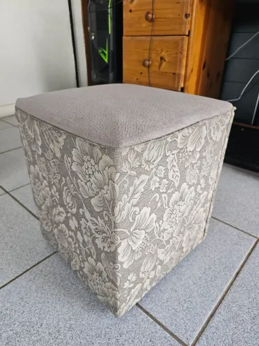 Puff Banqueta Cubo Quadrado Decorativo