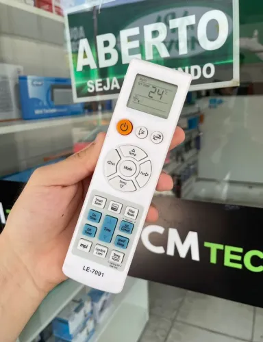 Controle remoto para ar condicionado Samsung - loja física no manoa 