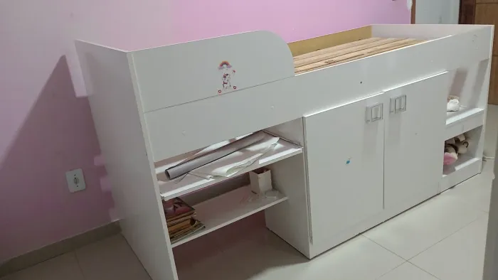 Cama Infantil Multifuncional com Design Moderno