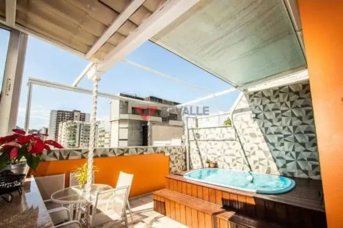 Cobertura à venda em Botafogo: 152m², 3 quartos, 1 vaga