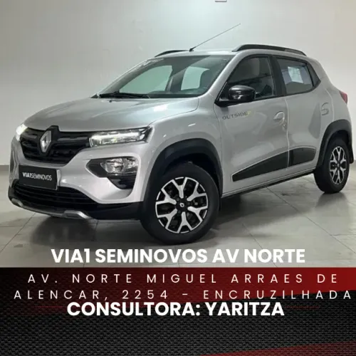 Kwid Outsider 1.0 2024 - Com Cautelar Aprovada! Extra!! 81 99495.4885 Yaritza