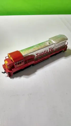 Ferromodelismo Locomotiva Santa Fe - Modelo Colecionável