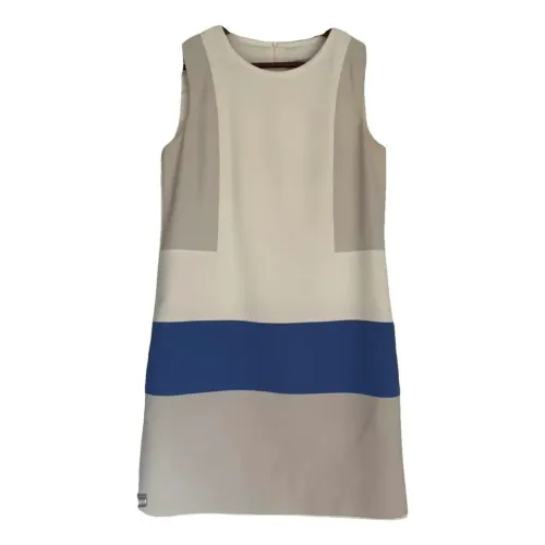Vestido Blumarine Alfaiataria - verão/reto/colorblock - italiano - vintage blumarine italy