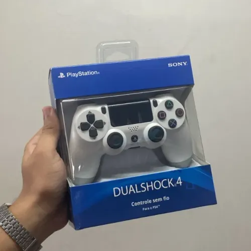 CONTROLE PS4 SONY, BRANCO  