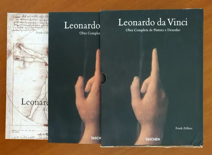 Livro LEONARDO DA VINCI - OBRA COMPLETA DE PINTURAS E DESENHOS