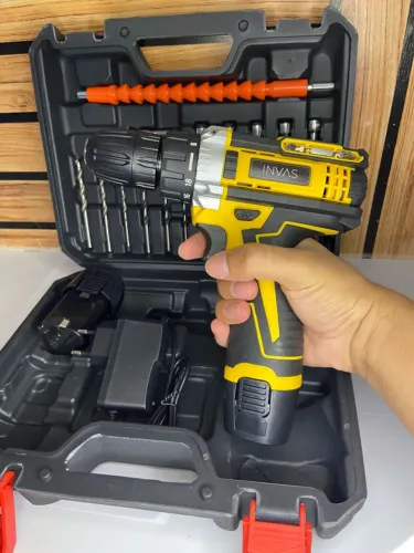 FURADEIRA E PARAFUSADEIRA ELÉTRICA 24 PEÇAS 12V - SCR-12912 INOVA an1