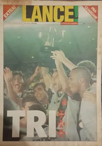 Jornal Lance, Vasco Tri
