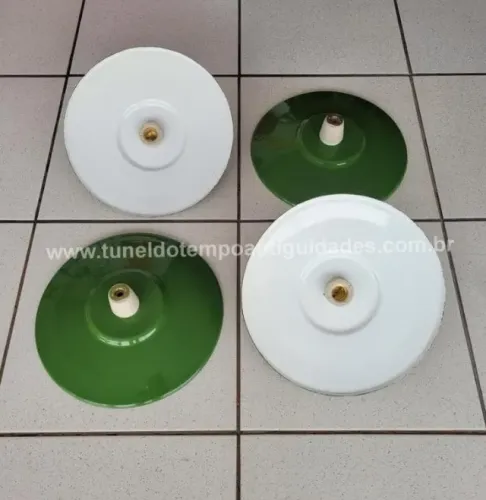 Luminárias Esmaltadas Antigas