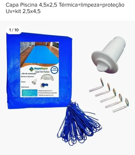 Capa para piscina