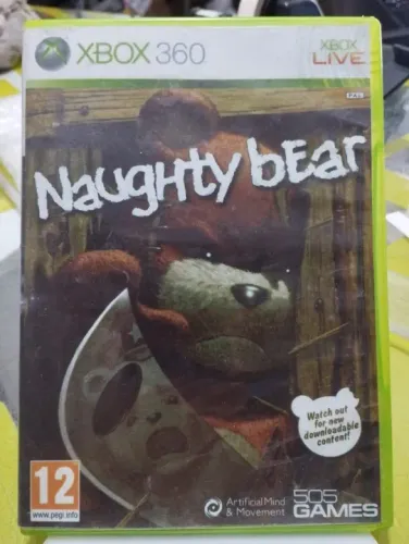 Naughty Bear xbox 360 midia fisica original