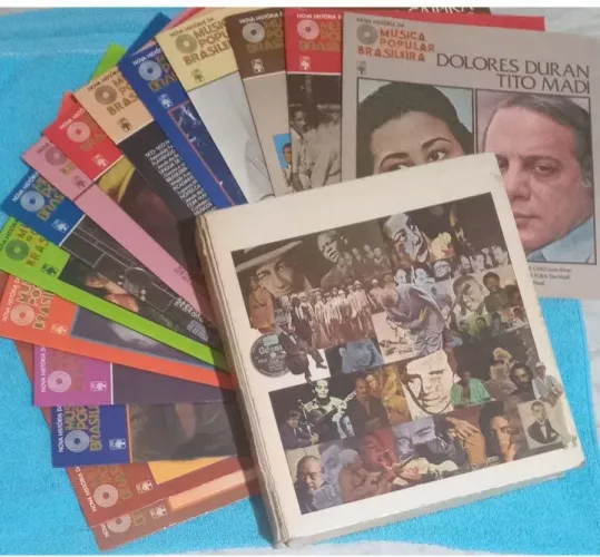 LP Colecao Abril Nova História da Música Popular Brasileira/ Caixa 4 Completa