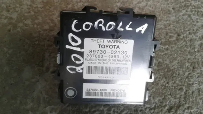 Modulo Controle Dor Alarme Toyota Corolla 2010 Original 7573
