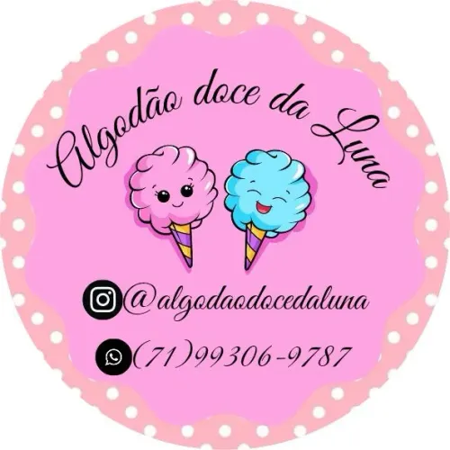Algodão doce no copo