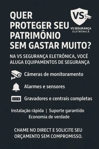 Câmeras de segurança 