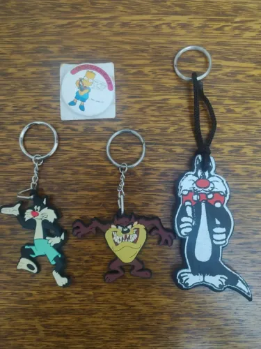 Conjunto De Chaveiros Da Cultura Pop